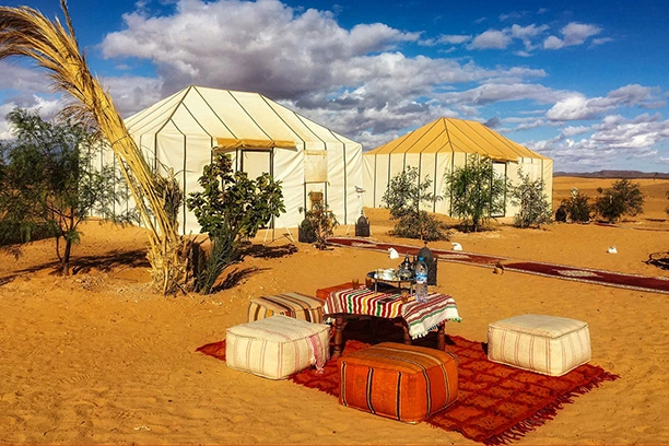 Excursion une nuit au désert de Merzouga