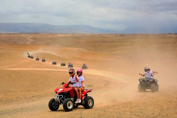 Excursion en quad dans le désert d’Agafay