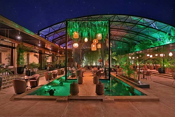 Dîner au restaurant Nouba