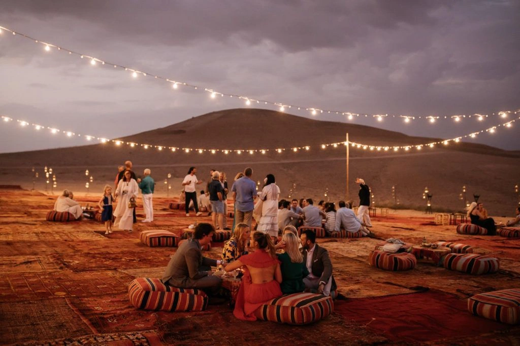 Dîner réveillon au désert de Marrakech – Agafay