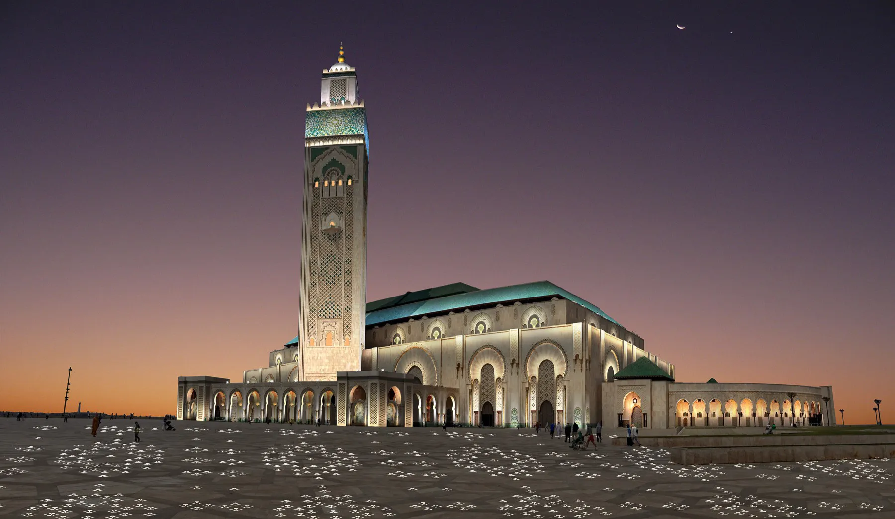 Mosquée Hassan II à Casablanca
